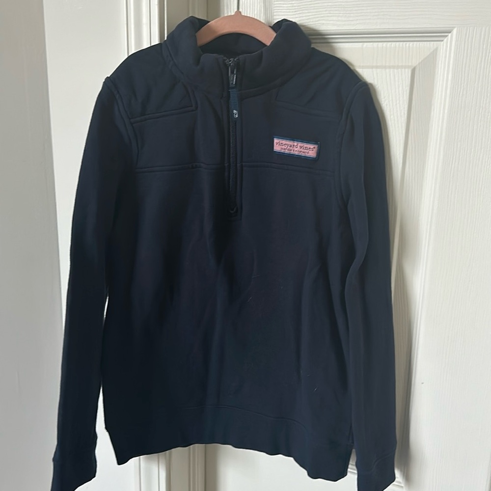 Girls size small, quarter zip vineyard vines “shep shirt” sweater / pullover.